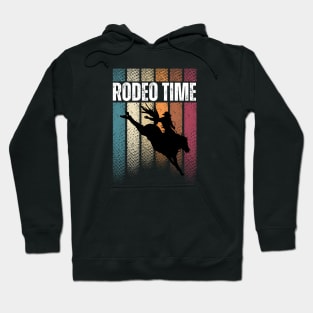 Rodeo Time Western Cowboy Hoodie